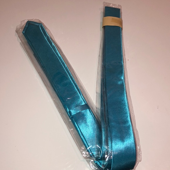 BRAND NEW Turquoise blue ties - Picture 3 of 4